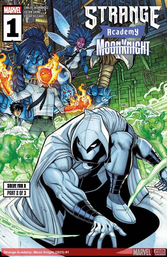 Cover of Strange Academy: Moon Knight (2023) - #1