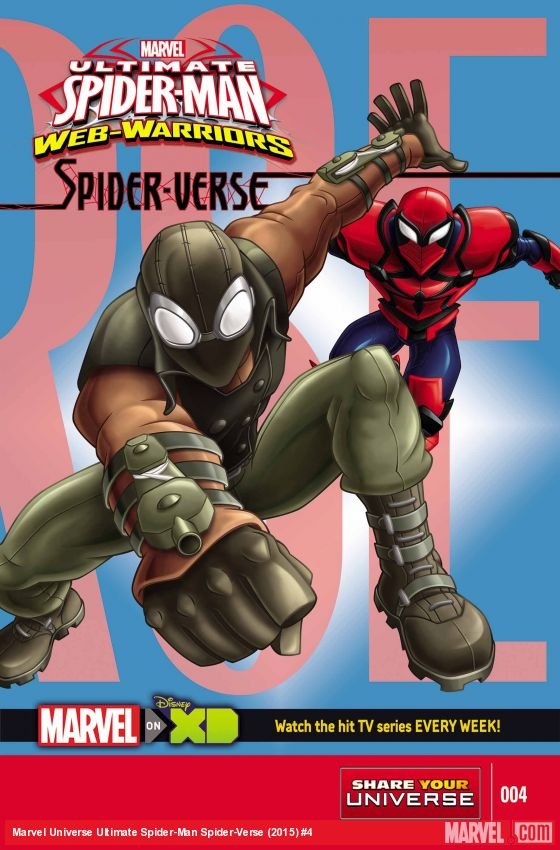 Cover of Ultimate Spider-Man Spider-Verse (2015) - #4