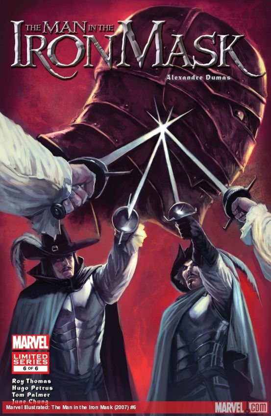Cover of Marvel Illustrated: The Man In The Iron Mask (2007) - #6