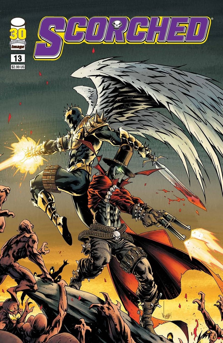 Cover of The Scorched (2022) - #13