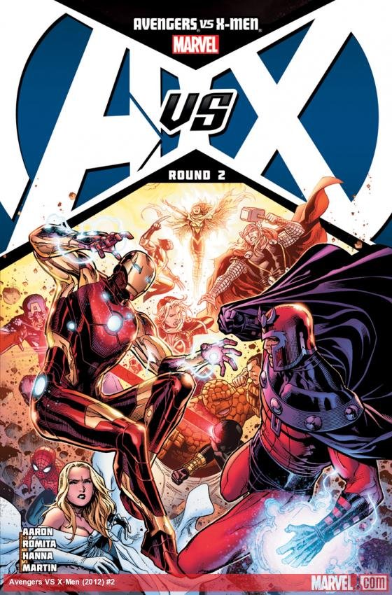 Cover of Avengers Vs. X-Men (2012) - #2