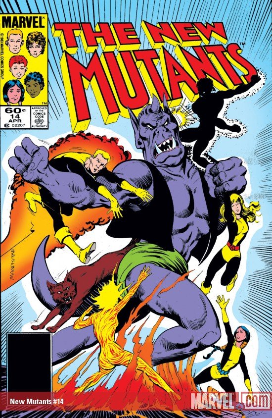 Cover of New Mutants (1983) - #14