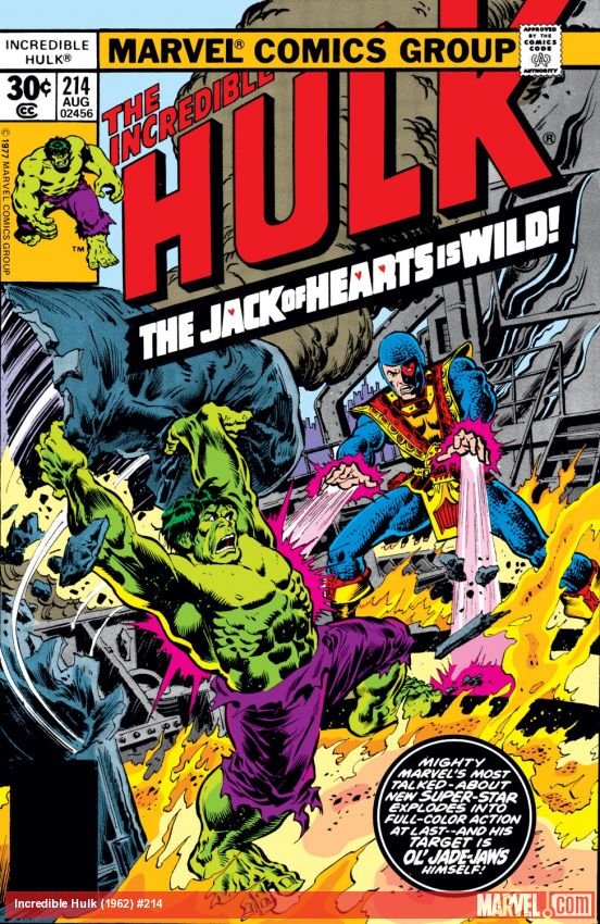 Cover of Incredible Hulk (1962) - #214