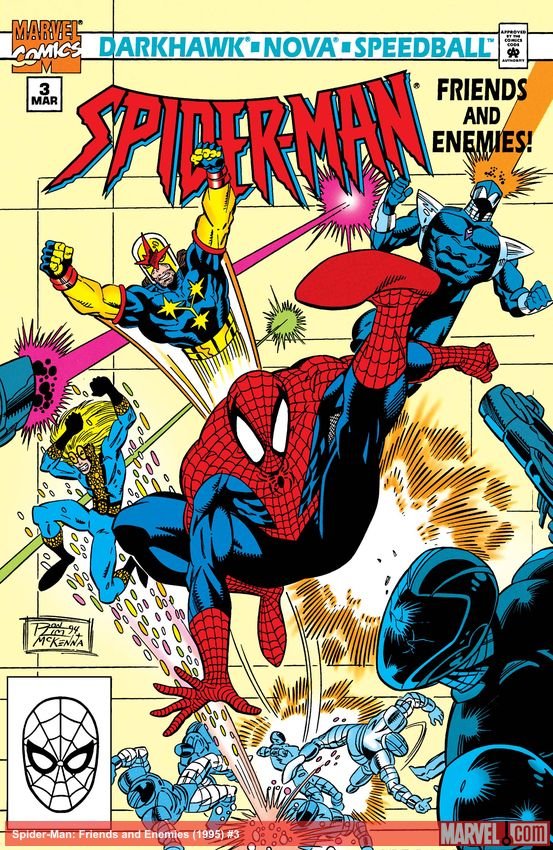 Cover of Spider-Man: Friends And Enemies (1995) - #3
