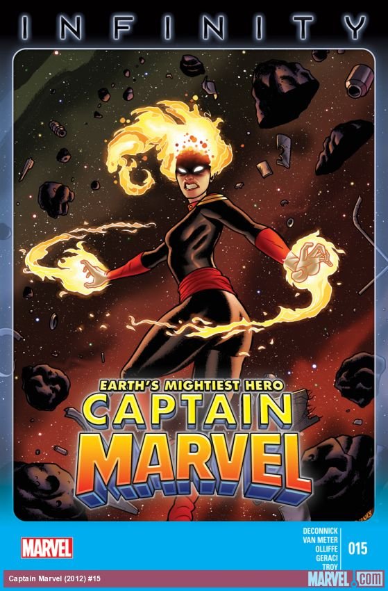 Cover of Captain Marvel (2012) - #15