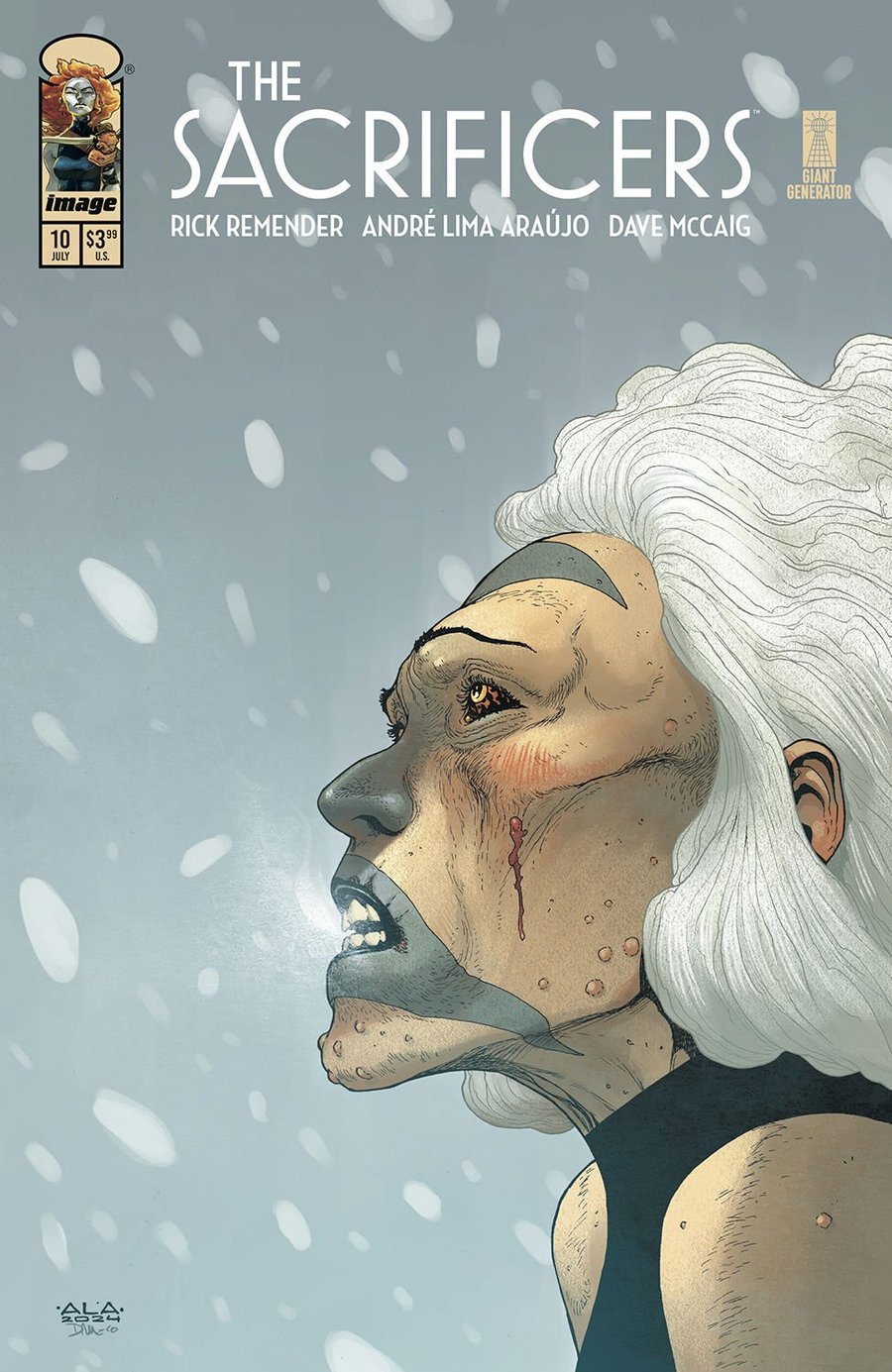 Cover of The Sacrificers (2023) - #10