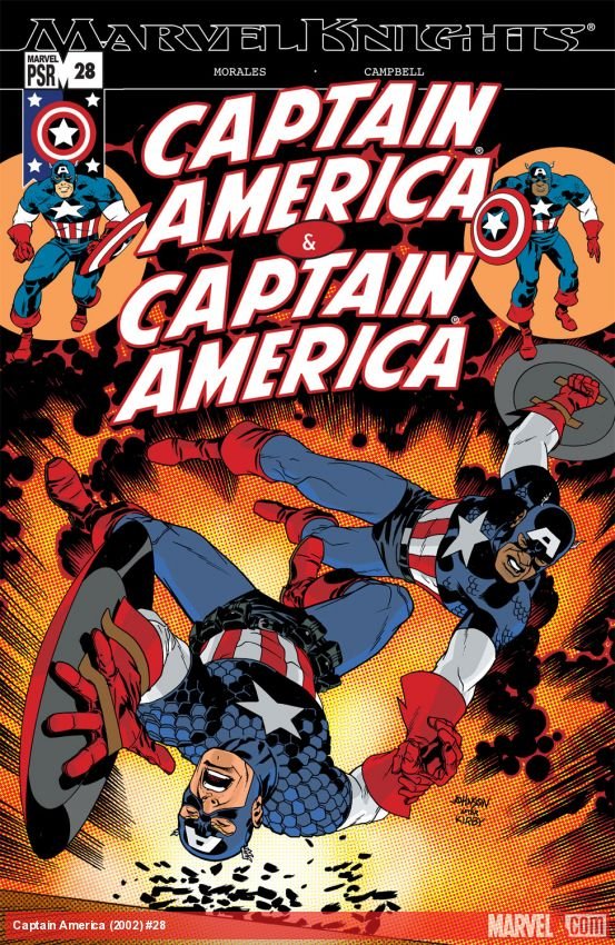 Cover of Captain America (2002) - #28