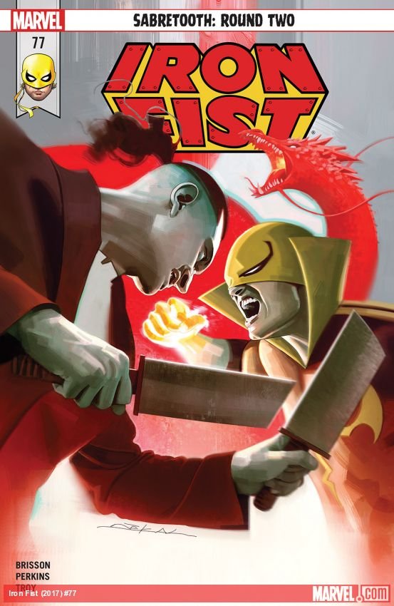Cover of Iron Fist (2017) - #77