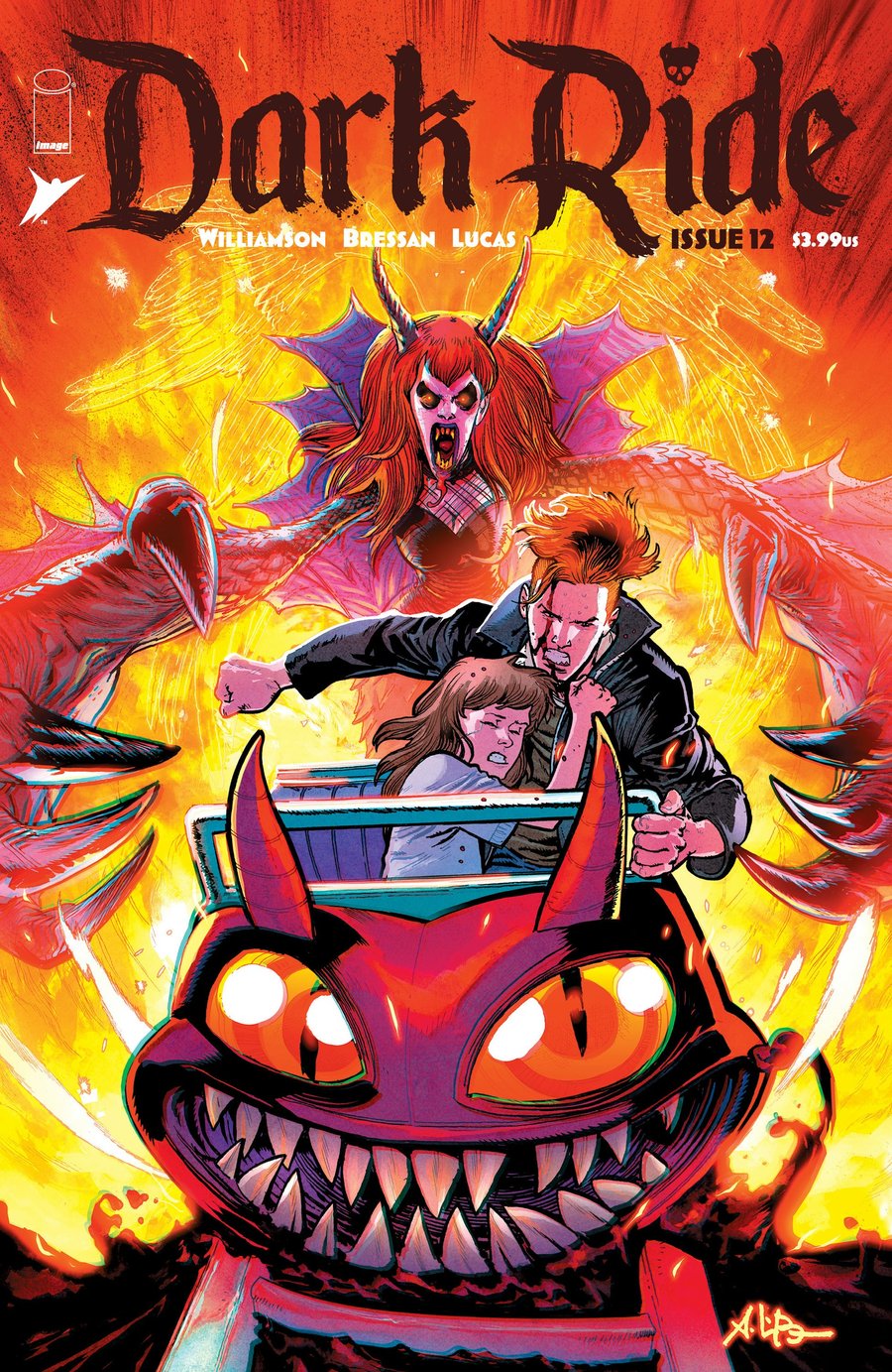 Cover of Dark Ride (2022) - #12