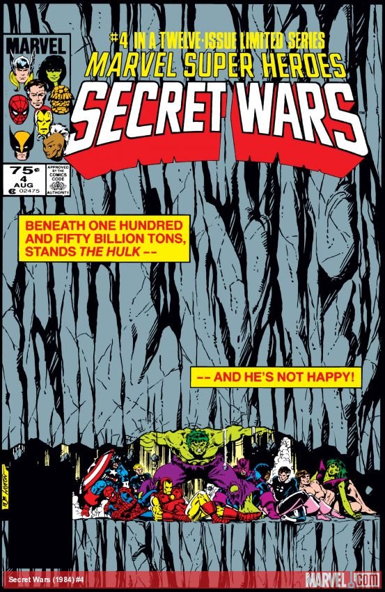 Cover of Secret Wars (1984) - #4