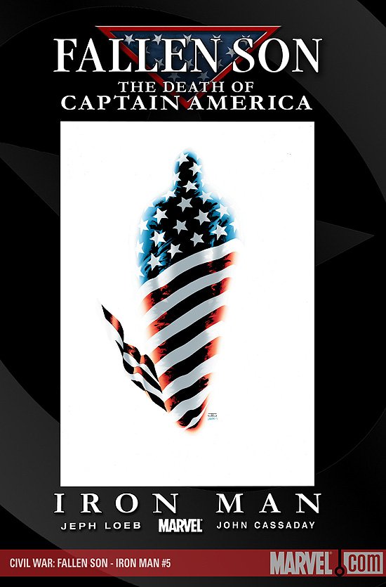 Cover of Fallen Son: The Death Of Captain America (2007) - #5