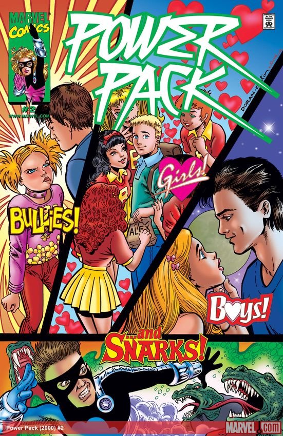 Cover of Power Pack (2000) - #2