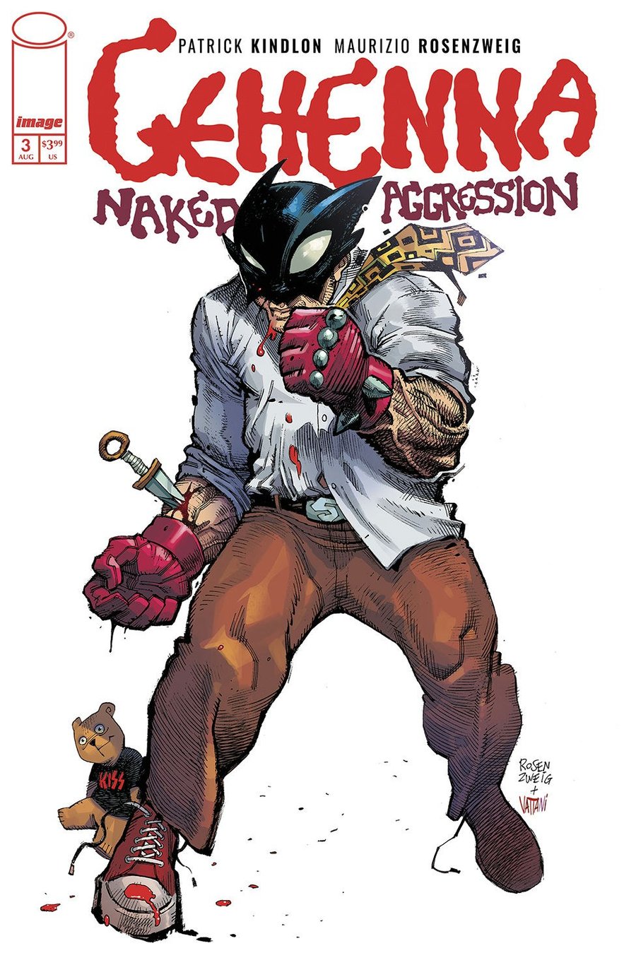 Cover of Gehenna Naked Aggression (2025) - #3