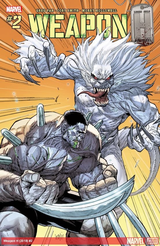 Cover of Weapon H (2018) - #2