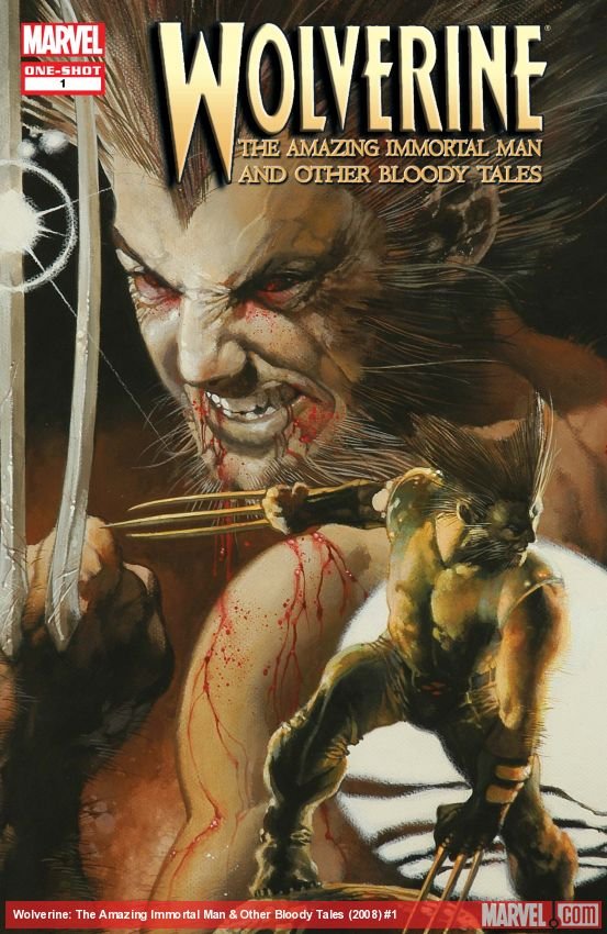 Cover of Wolverine: The Amazing Immortal Man & Other Bloody Tales (2008) - #1