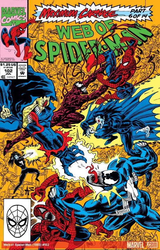 Cover of Web Of Spider-Man (1985) - #102