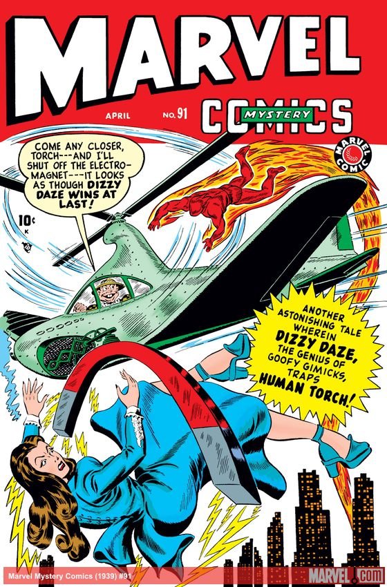 Cover of Marvel Mystery Comics (1939) - #91