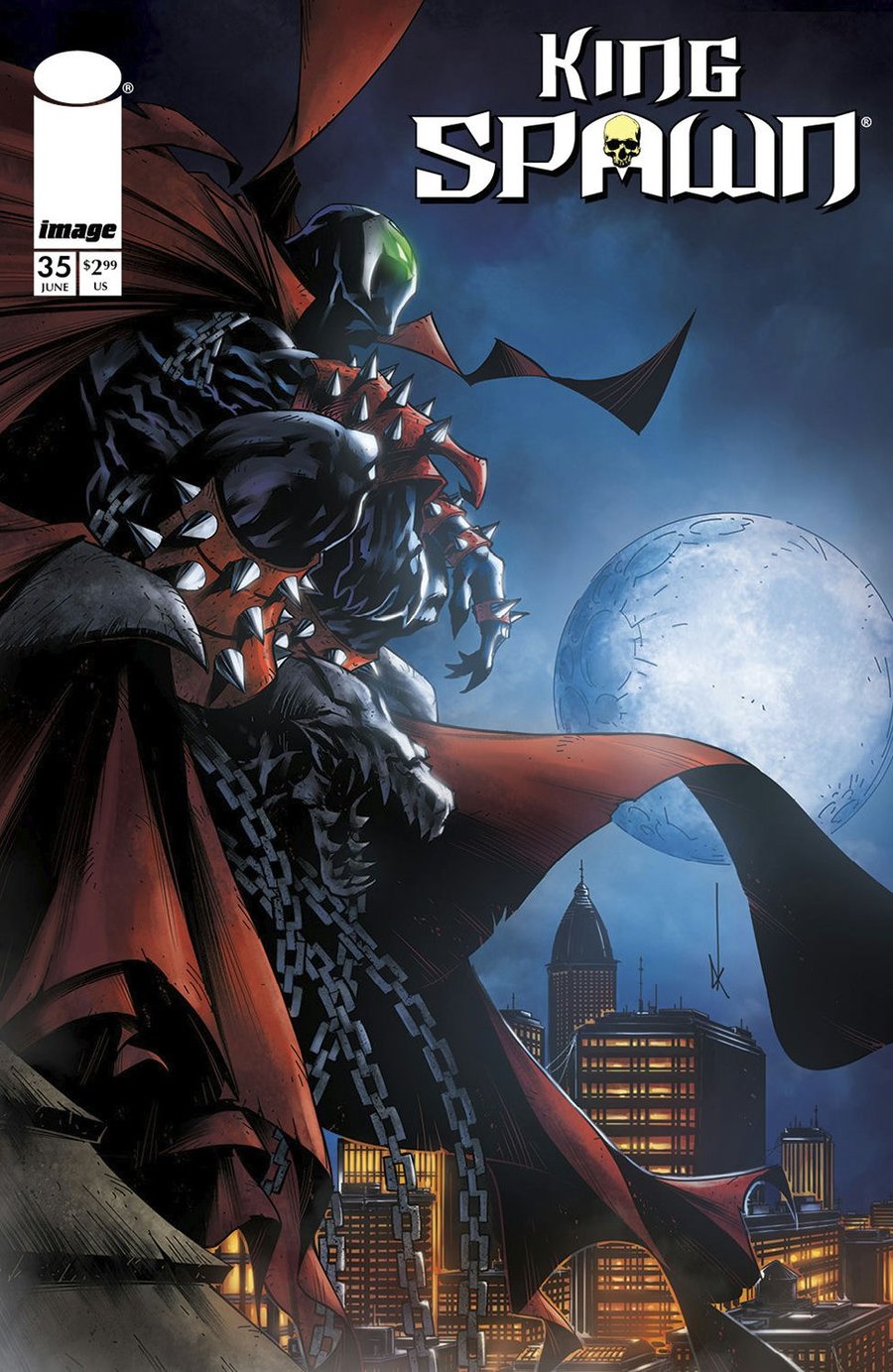 Cover of King Spawn (2021) - #35