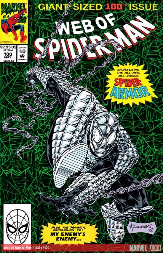 Cover of Web Of Spider-Man (1985) - #100