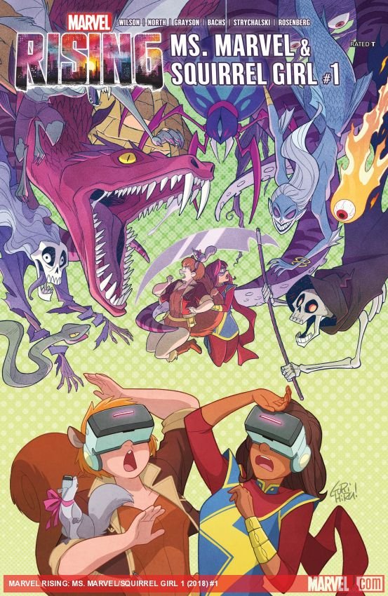 Cover of Marvel Rising: Ms. Marvel/Squirrel Girl (2018) - #1