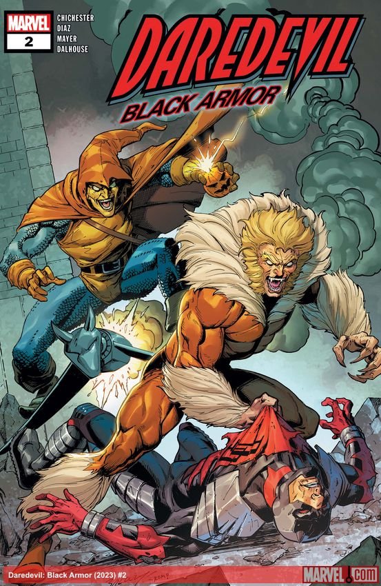 Cover of Daredevil: Black Armor (2023) - #2