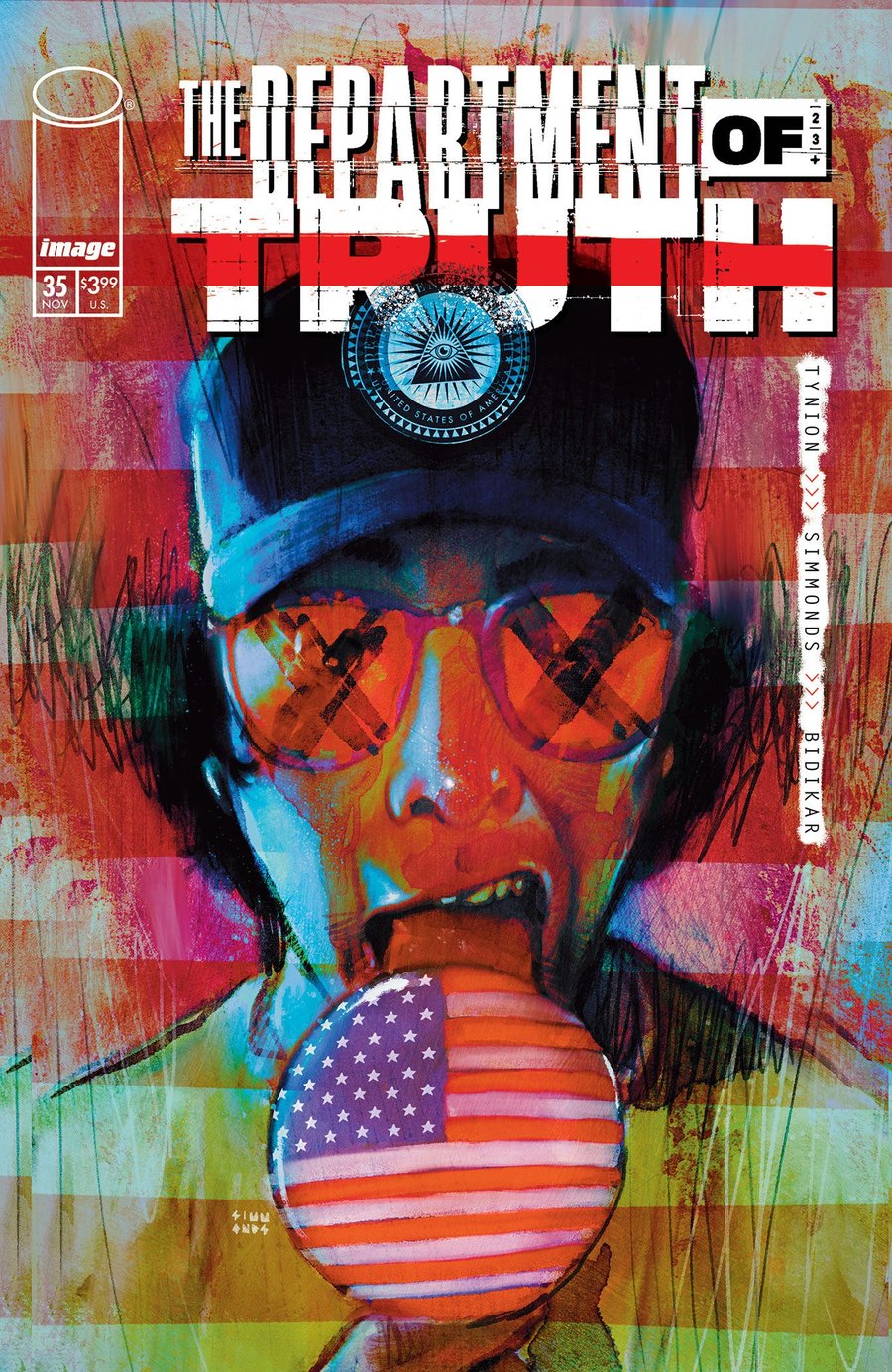 Cover of The Department of Truth (2020) - #35