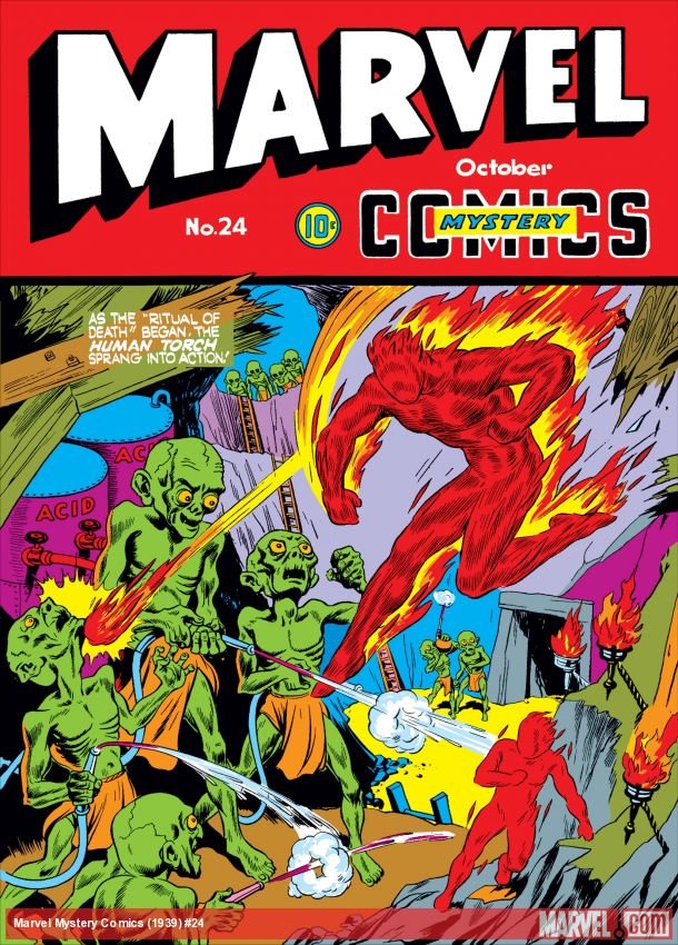 Cover of Marvel Mystery Comics (1939) - #24