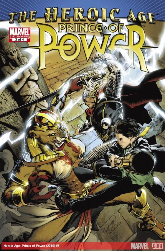Cover of Heroic Age: Prince Of Power (2010) - #3