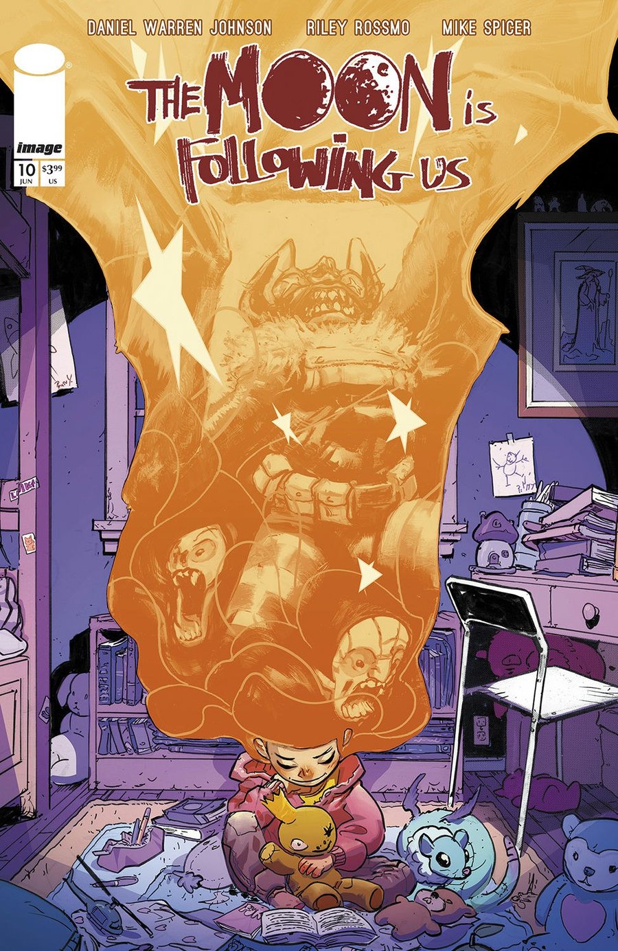 Cover of The Moon Is Following Us (2024) - #10