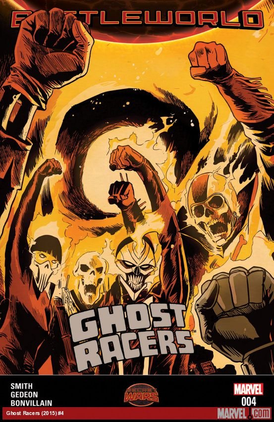 Cover of Ghost Racers (2015) - #4