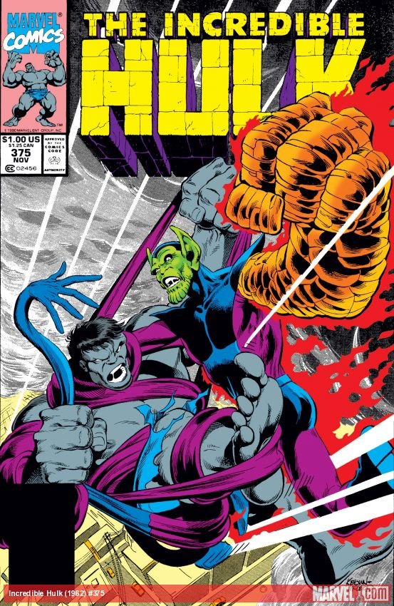 Cover of Incredible Hulk (1962) - #375