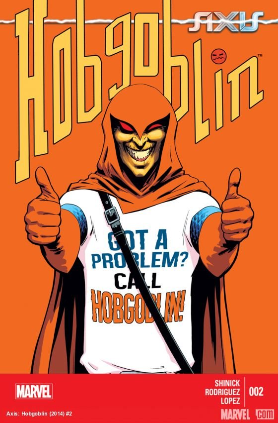 Cover of Axis: Hobgoblin (2014) - #2