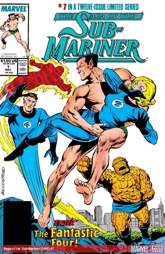 Cover of Saga Of The Sub-Mariner (1988) - #7