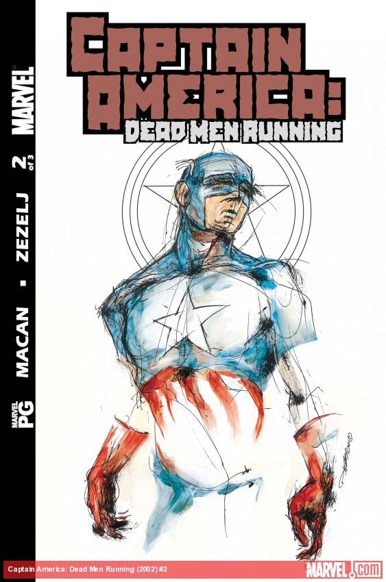 Cover of Captain America: Dead Man Running (2002) - #2