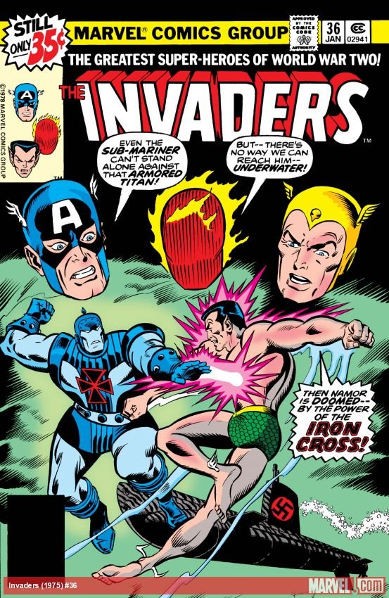 Cover of Invaders (1975) - #36