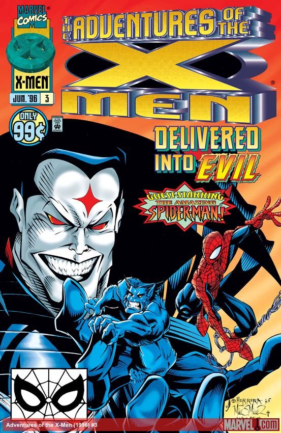 Cover of Adventures Of The X-Men (1996) - #3