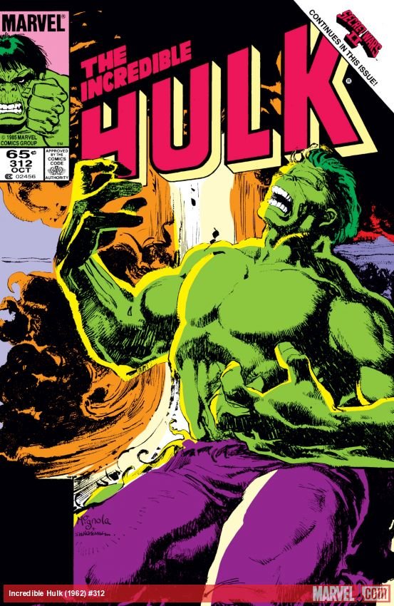 Cover of Incredible Hulk (1962) - #312