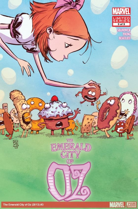 Cover of The Emerald City Of Oz (2013) - #3