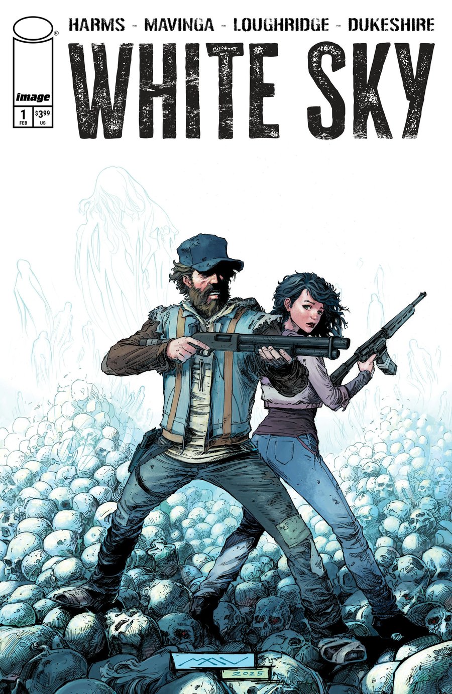 Cover of White Sky (2026) - #1