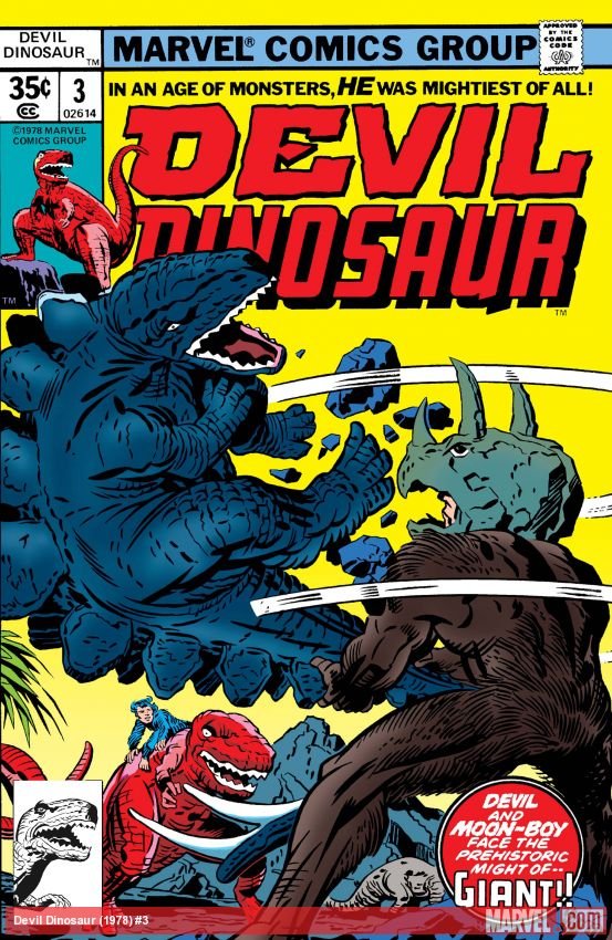 Cover of Devil Dinosaur (1978) - #3