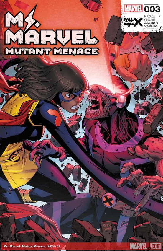 Cover of Ms. Marvel: Mutant Menace (2024) - #3