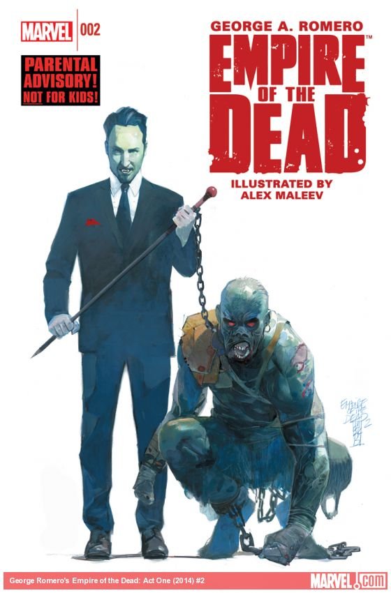 Cover of George Romero's Empire Of The Dead: Act One (2014) - #2