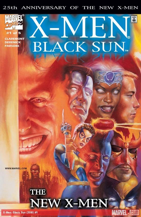 Cover of X-Men: Black Sun - The New X-Men (2000) - #1