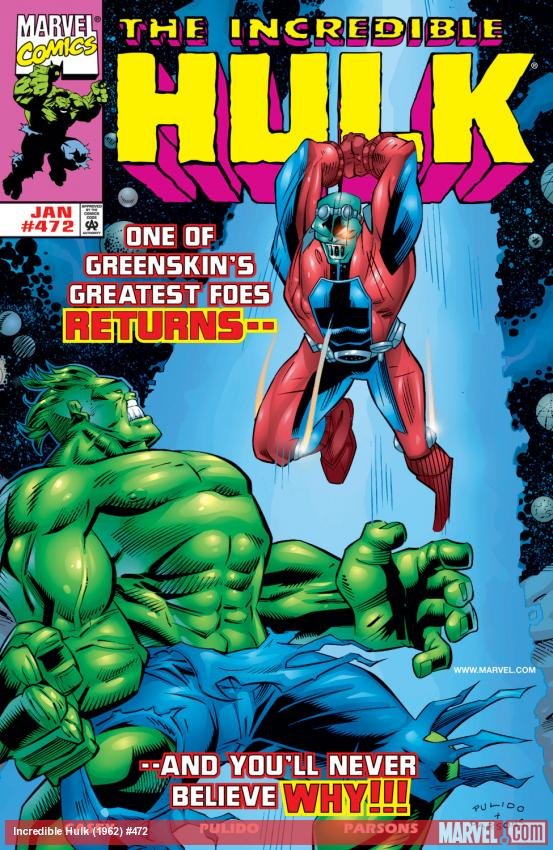 Cover of Incredible Hulk (1962) - #472