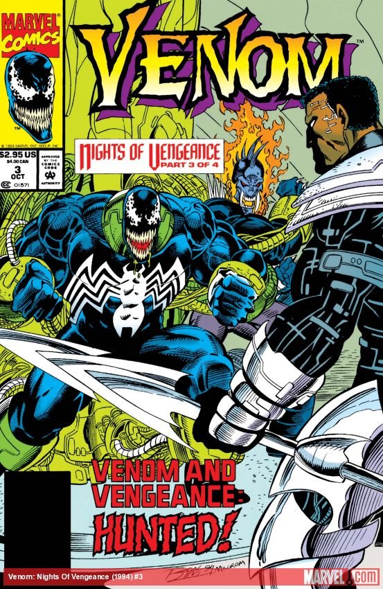 Cover of Venom: Nights Of Vengeance (1994) - #3