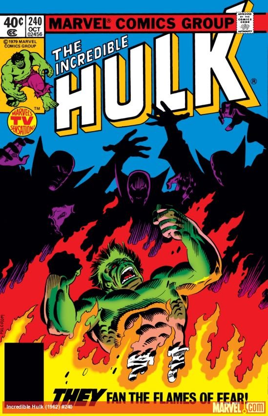 Cover of Incredible Hulk (1962) - #240