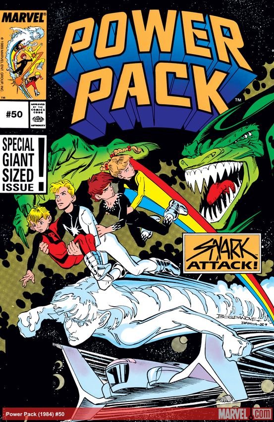 Cover of Power Pack (1984) - #50