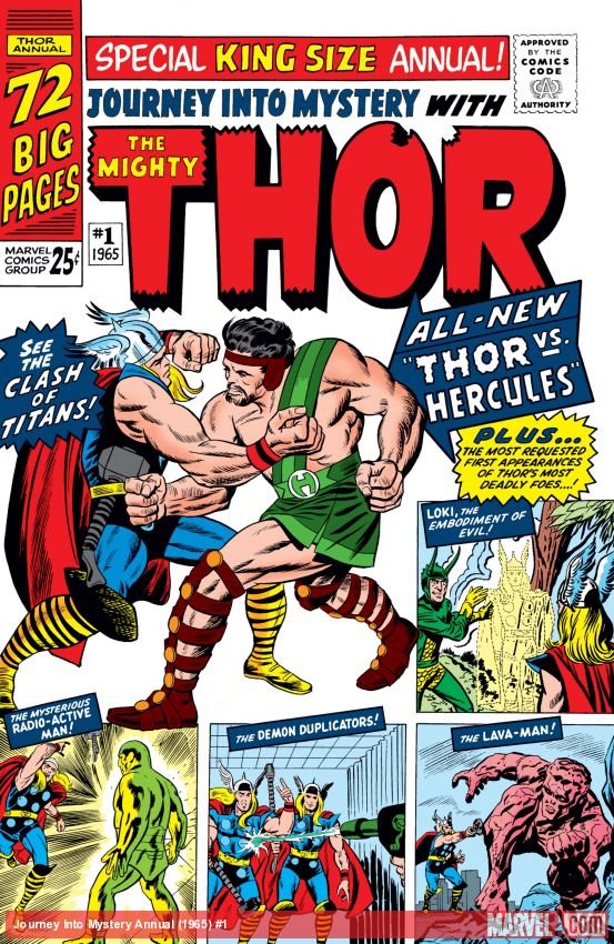 Cover of Journey Into Mystery Annual (1965) - #1