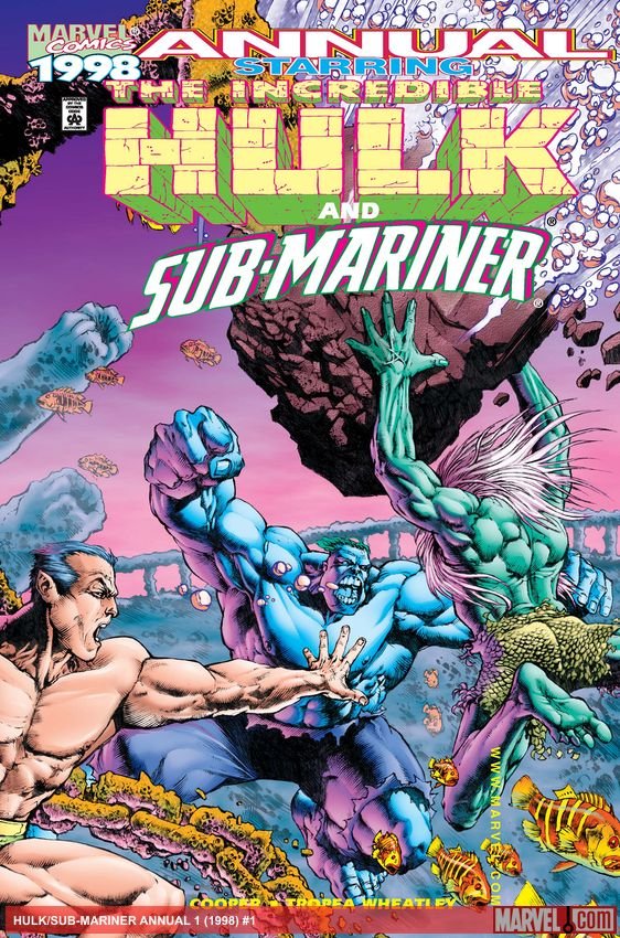 Cover of Hulk/Sub-Mariner Annual (1998) - #1