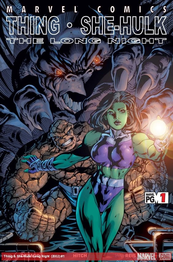 Cover of Thing & She-Hulk: The Long Night (2002) - #1